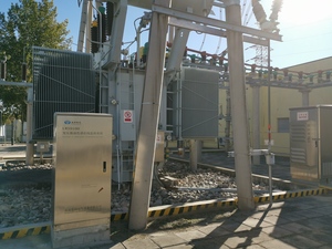 220KV變壓器油色譜在線監測系統安裝